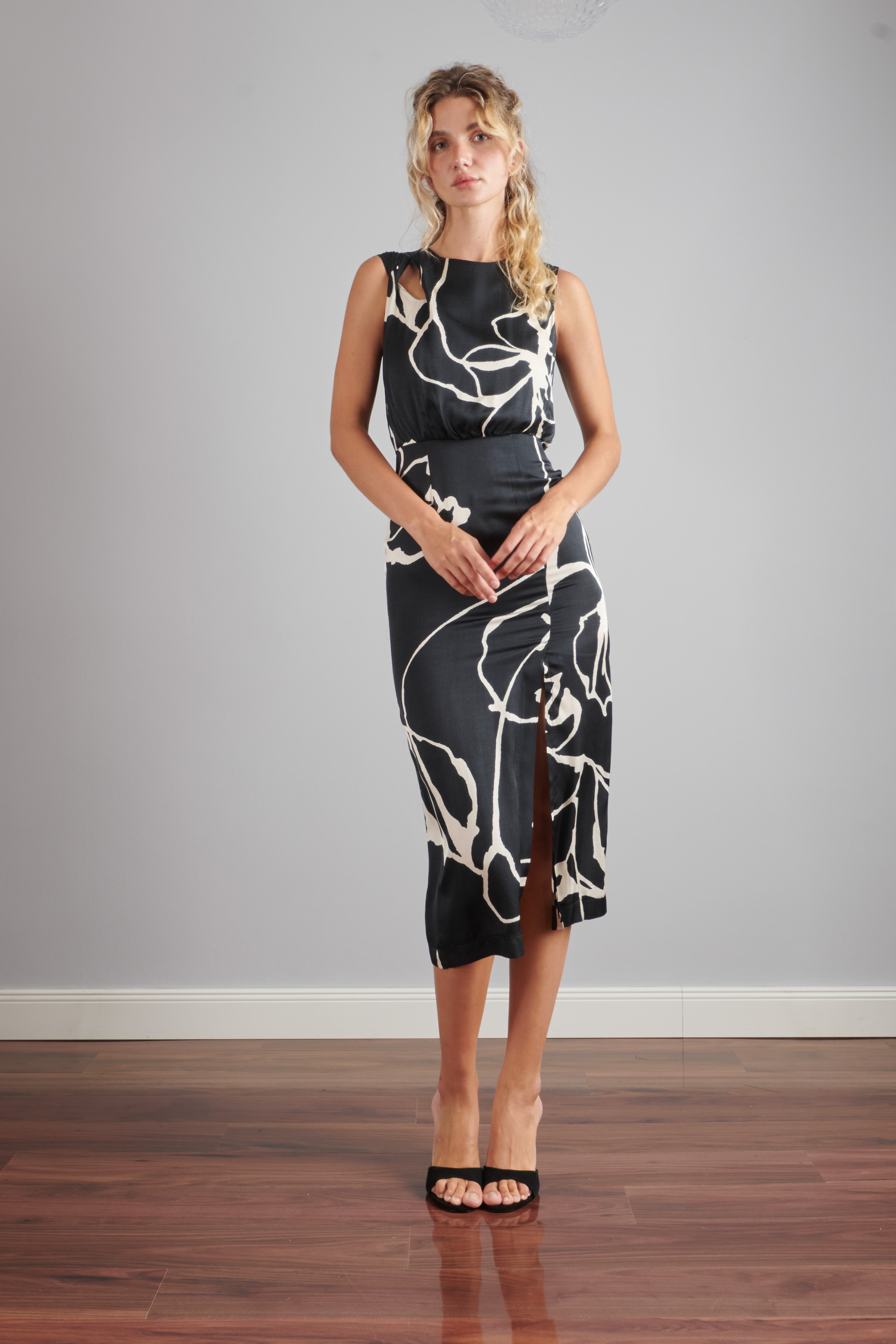 Rosalie midi ruha
